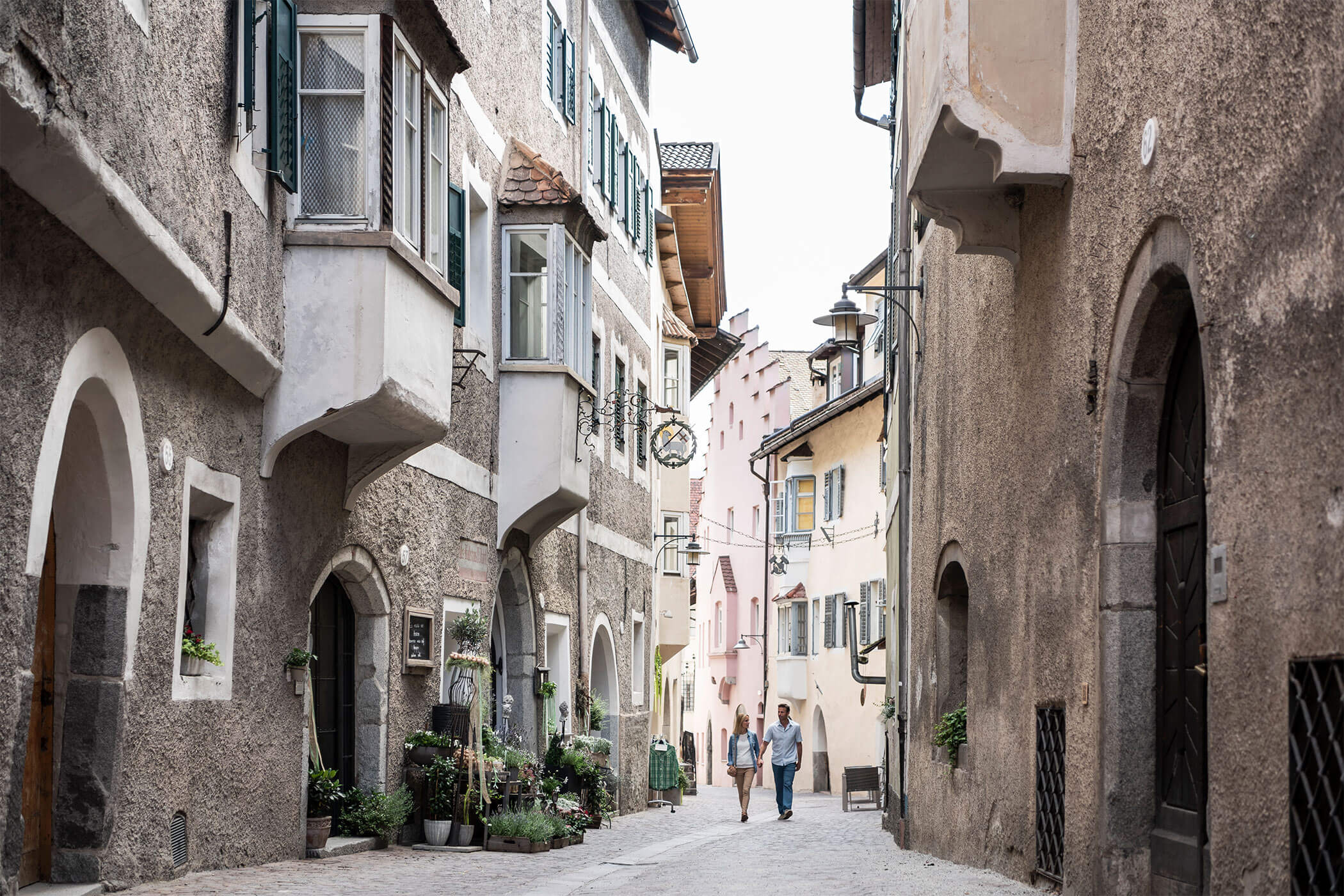 Malerische Gassen in Klausen