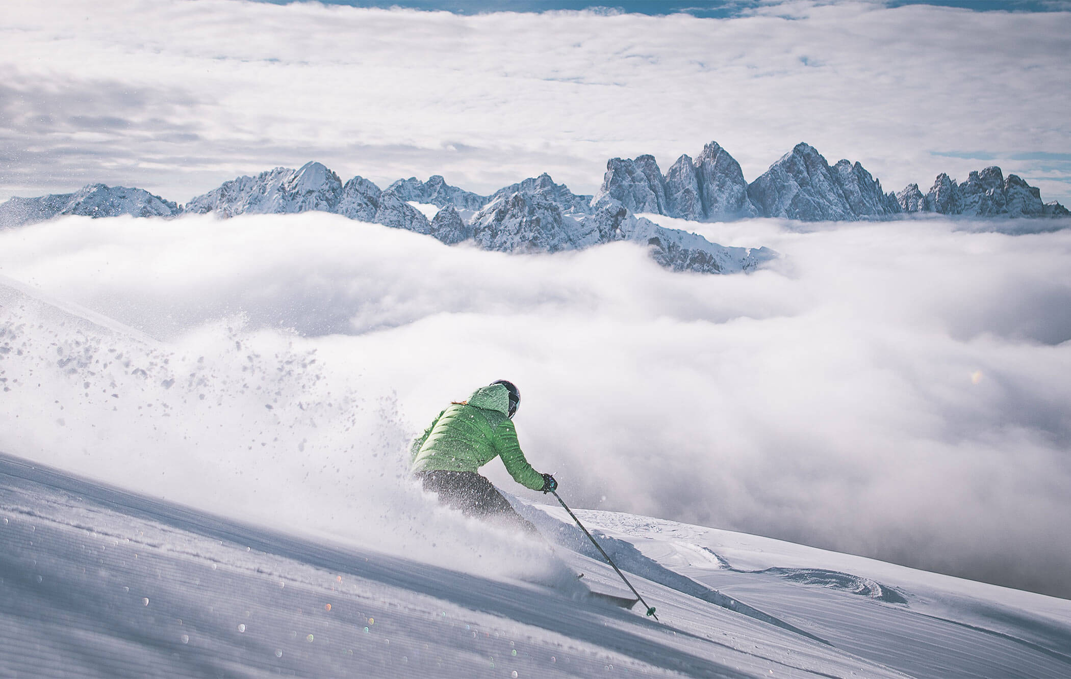 Skivergnügen auf den zahlreichen Pisten rund um Brixen